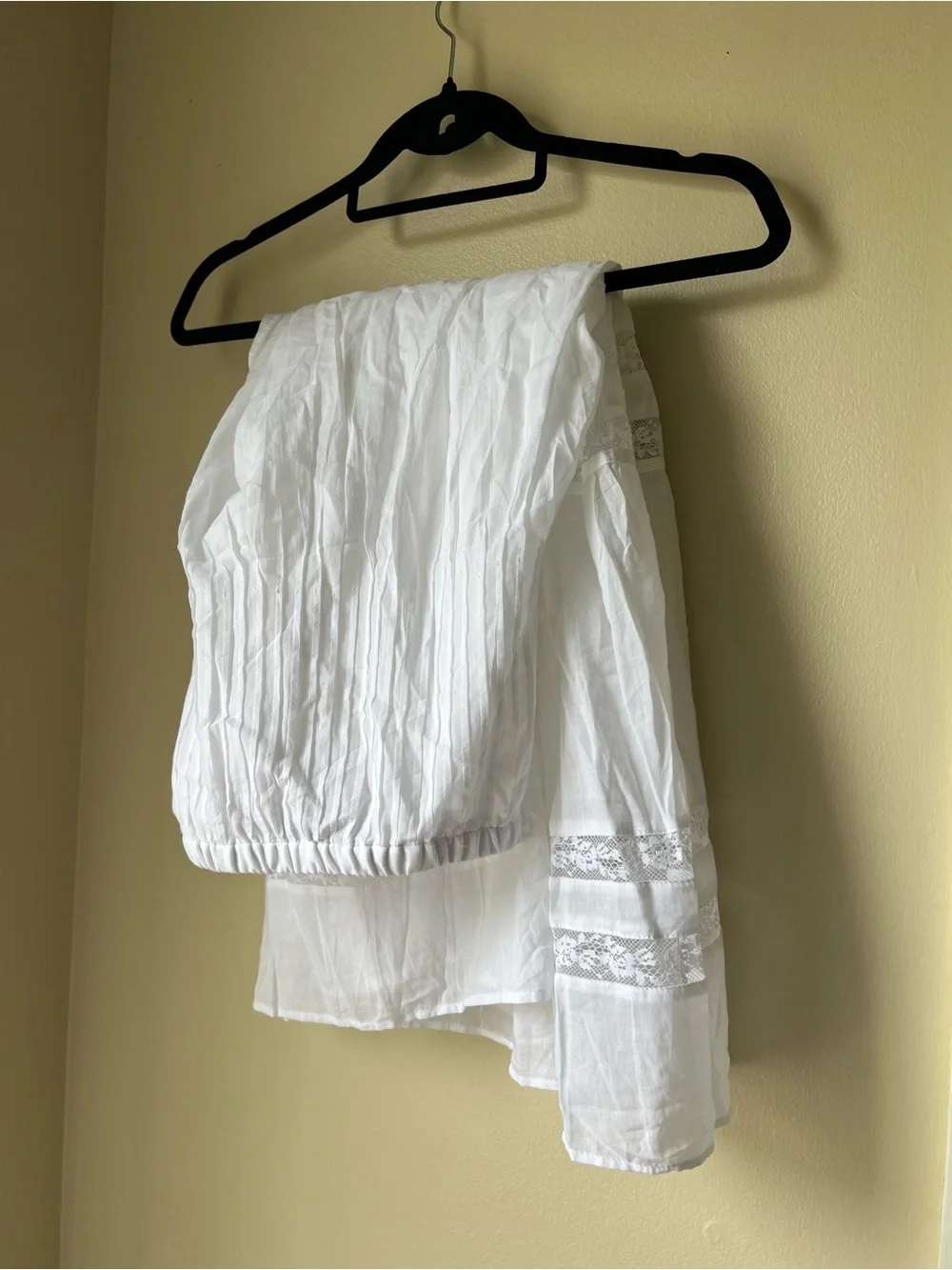J. Crew Lace-trim pintuck Skirt - Picture 7 of 10